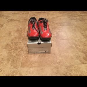 Men’s Red Prada Sneaker’s